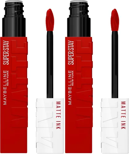 Vista 26 de Maybelline SuperStay - Lápiz labial líquido de tinta mate, “Mover”. 0.17 Oz liquidas 160 MOVER