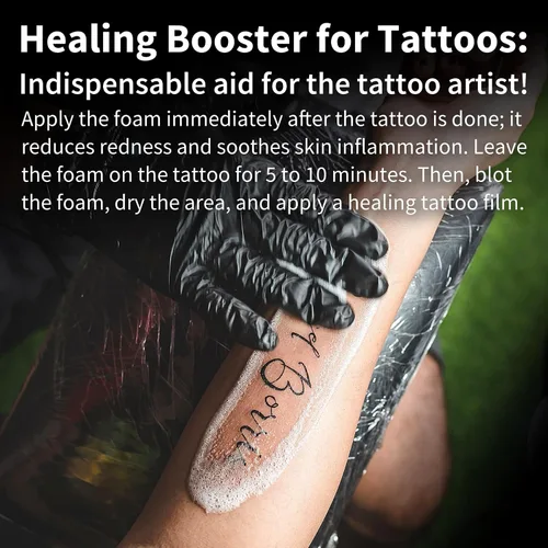 Vista 2 de Phoenix Tears - Crema para el cuidado posterior del tatuaje, curación de la piel y mejora del color, cuidado después del sol, crema para el cuidado