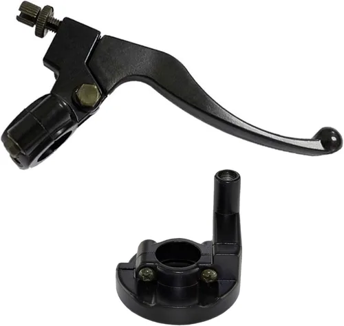 Vista 5 de LIYYOO Cable del acelerador, acelerador giratorio, palanca de freno derecha y mango, cable de freno, para mini bicicleta XR80 XR100 CRF70 CRF80
