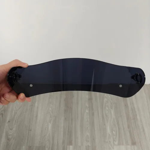 Vista 5 de KMAN Protector de visera de casco de motocicleta para K1 K1S K3SV K5 K5S protector solar capacetes lente Cascos accesorios (humo profundo)