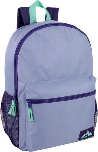 Vista 4 de Trail maker Paquete de 24 mochilas al por mayor para niños, escuela, adultos, deportes, mochilas de bloque de color de 18 pulgadas a granel, Paquete