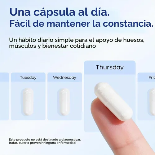 Vista 6 de UBIOSKA Vitamina D3 K2 Magnesio, 5000 UI D3, K2 como MK-7, 60