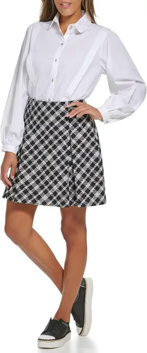 Vista 2 de KARL LAGERFELD Blusa diaria - Camisas tejidas de manga larga para mujer