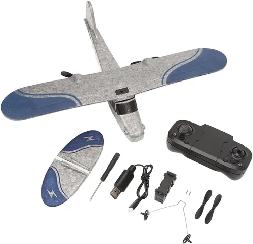 Vista 5 de Avión de control remoto RC Glider, 2.4Ghz RC Glider Control remoto Avión RC Planeador RC Avión Jet EPP Material de espuma RC Avión RC para más de 14
