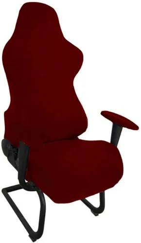 Vista 9 de Funda elástica para silla de juegos, funda elástica para computadora para silla de juegos de carreras, funda elástica para asiento de oficina