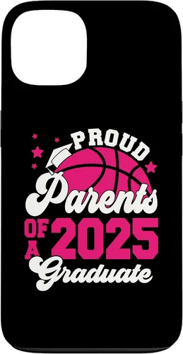 Vista 7 de iPhone XR Parents of a 2025 Graduate Senior Graduation Basketball Case