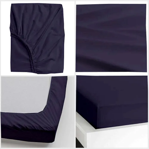 Vista 29 de Crown Collection Premium Quality 600-Thread-Count 100% Egyptian Cotton 8 Piece Fitted Sheets 12" Deep Pocket with 16 Pcs Pillowshams (20"X30"), Twin