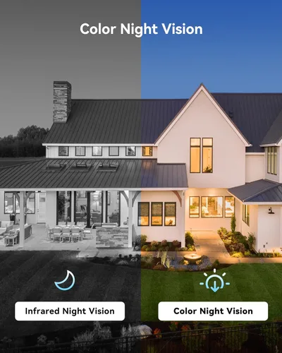 Vista 2 de Swann Cámara Bullet 1080p (complemento) - Cámara de seguridad con cable de alta resolución con visión nocturna y tecnología de sensor