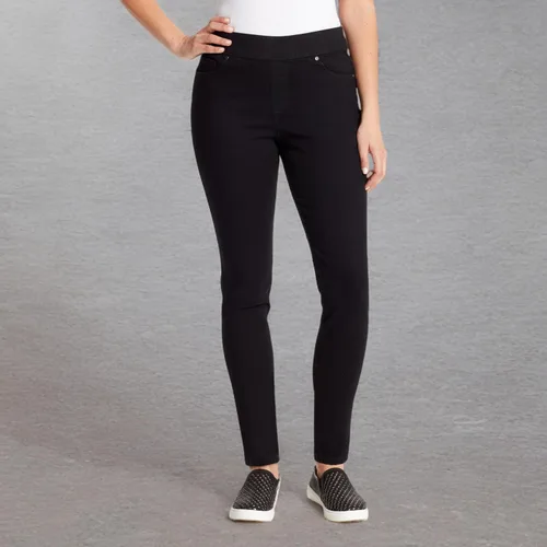 Vista 4 de Gloria Vanderbilt Womens Avery Slim Pull on Pant Petite