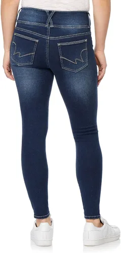 Vista 2 de WallFlower Women's Sassy Skinny High-Rise Insta Soft Juniors Jeans (Standard and Plus)