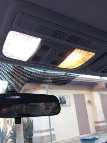 Vista 4 de Kit de luces LED interiores blancas para Nissan Rogue 2014, 2015, 2016, 2017, 2018, 2019, superbrillantes, 6000K, paquete de bombillas LED