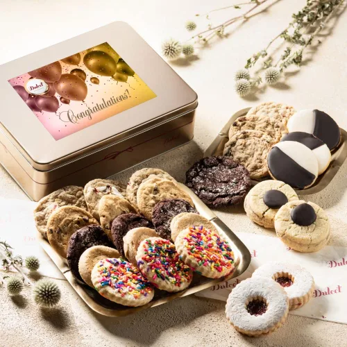 Vista 12 de Dulcet Git Baskets - Cesta de cumpleaños para mujer, surtido gourmet de todos los sabores, para cada ocasión especial, vacaciones, para hombres