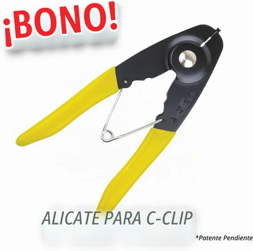 Vista 3 de Anillo de retención de llave de impacto de 1/2 pulgada con junta tórica Mac IR - 10 juegos. Herramienta de instalación de anillo de retención