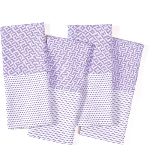 Vista 10 de TWINY threads Juego de toallas de cocina con diseño de diamante, 100% algodón, trapos grandes y trapos de lavado, absorbentes de secado rápido