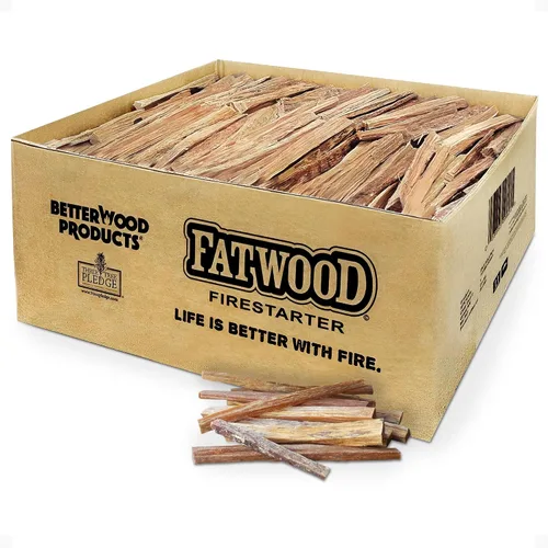 Vista 20 de Firestarter de madera de pino totalmente natural para chimenea, quimeneas, parrilla o estufas de pellets y leña, cubo de abedul de 5 libras