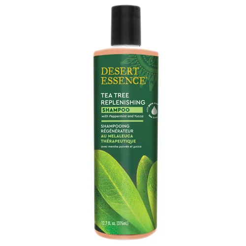 Vista 2 de Desert Essence, champú para reponer árbol de té, 12.9 onzas líquidas