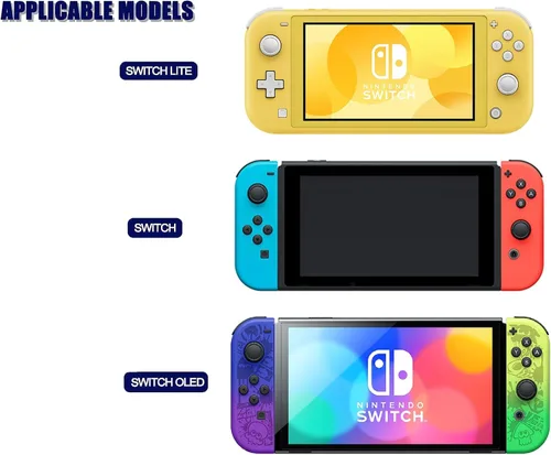 Vista 6 de Joycon Joystick de repuesto 3D para Joycon, kit de reparación izquierdoderecho para Nintendo Switch Joycon Controller Joycon y consola Switch Lite