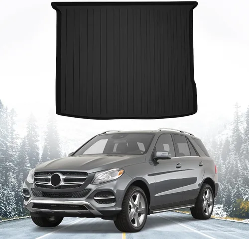 Vista 2 de Forro de carga prémium para Mercedes-Benz GLE 2016-2019 – 100% de protección, alfombrilla de maletero de automóvil de ajuste personalizado