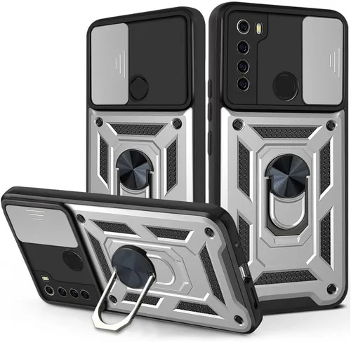 Vista 81 de Compatible con Tecno Pova Neo 2 Bracket Shell, con cubierta deslizante para lente de cámara compatible con Tecno Pova Neo 2 LG6n Case Negro