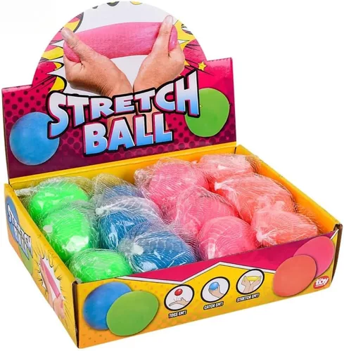 Vista 4 de Rhode Island Novelty Bola de tracción y estiramiento Una por pedido El color puede variar