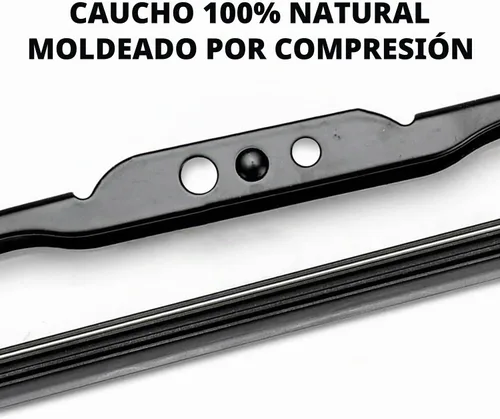 Vista 5 de ClixWipers - Limpiaparabrisas trasero de 10 pulgadas, repuesto para limpiaparabrisas trasero, marco de acero convencional, ajuste universal