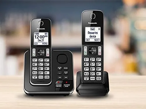 Vista 3 de Panasonic KX-TGD392B Dect 6.0 2 Teléfono fijo (renovado)