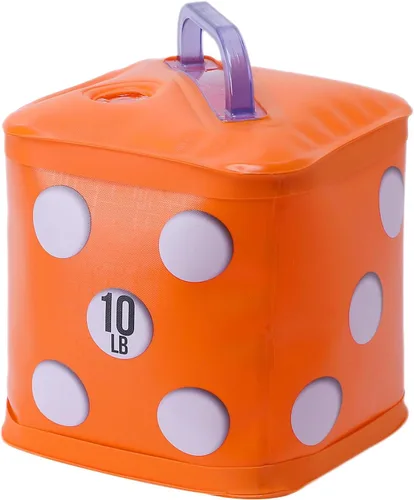 Vista 7 de Pesa rusa de agua suave de 7/10/15 libras, pesas llenas de agua para ejercicio de fitness, juego de mancuernas de agua portátiles, pesas rusas