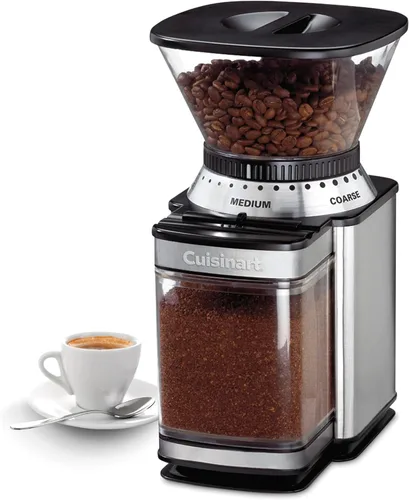 Vista 11 de Cuisinart Molinillo de café, molinillo de café eléctrico automático de un solo toque con fresas y selector de molienda de 18 posiciones, selector