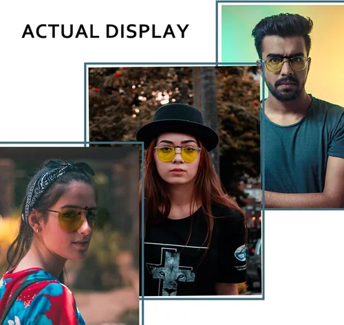 Vista 4 de UpaClaire Gafas de visión nocturna con clip visión de alta definición antirreflejos