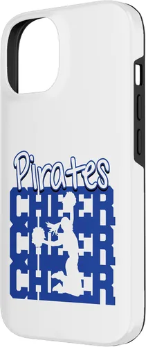Vista 5 de Pirates Cheer Back to School Cheerleading Spirit B Case for iPhone 16