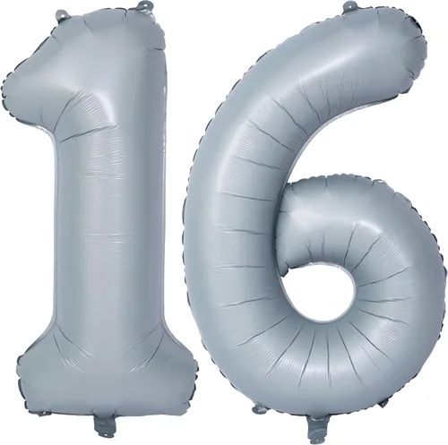 Vista 64 de Globos de 40 pulgadas con números de caramelo, papel de aluminio de helio, globos de látex de Mylar para fiesta de cumpleaños, decoración digital 0