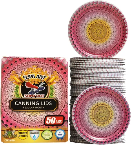 Vista 17 de Supa Ant Tapas para conservas de boca regular, suministros para conservas Abeja