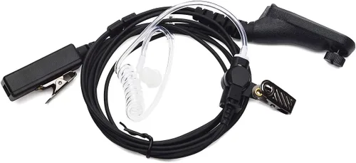 Vista 13 de HYS Auricular de vigilancia de 2 vías de radio de bobina acústica para Motorola XPR 6000 XPR6500 XPR6550 XPR 7000 XPR 7550 XiR-P8200 XiR-P8268 Beige