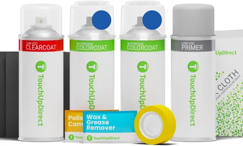 Vista 224 de TouchUpDirect SAL Abyss Blue Pearl - Aerosol de pintura de retoque compatible con Subaru Exact Match - Kit esencial Abismo Perla Azul