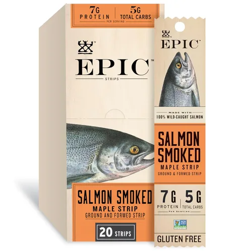 Vista 11 de EPIC Tira de pollo, sriracha, apto para dietas cetogénicas, sin gluten, aperitivos proteicos, 0.8 onzas