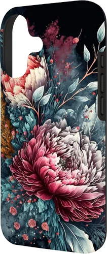 Vista 2 de Winter Floral Flower Design Case for iPhone 17
