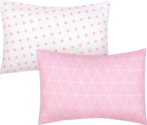 Vista 16 de UOMNY Fundas de almohada para niñas pequeñas 13X18 12x16 14x19 Funda de almohada para bebé con mariposa, paquete de 2, fundas de almohada pequeñas