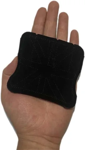 Vista 3 de ANKOMINA 1 par de mujeres y hombres guantes de fitness de cuero levantamiento de pesas guantes de entrenamiento de protección de palma deportes