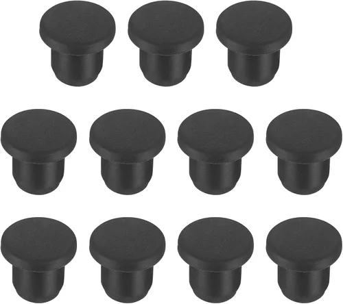 Vista 58 de MECCANIXITY - Tapones de silicona en forma de T (26mm, 1 pulgada de diámetro), color negro