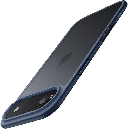 Vista 19 de JETech Funda mate para iPhone 17 de 6.3 pulgadas, protección contra caídas de grado militar, carcasa trasera translúcida esmerilada minimalista