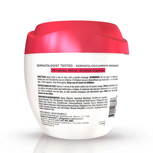 Vista 6 de TEATRICAL Crema facial antiarrugas, hidratante facial infundido con células madre de té verde, ayuda a reducir las líneas finas y las arrugas, crema