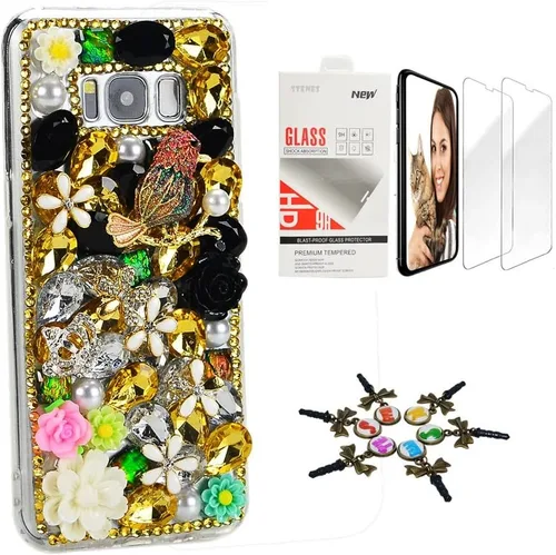 Vista 20 de Bling Case SSSGCDwSPSeries-31 - Funda con tapa y cristales brillantes (100 unidades)