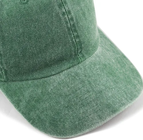 Vista 4 de The Hat Depot 100% Cotton Pigment Dyed Low Profile Dad Hat Six Panel Cap