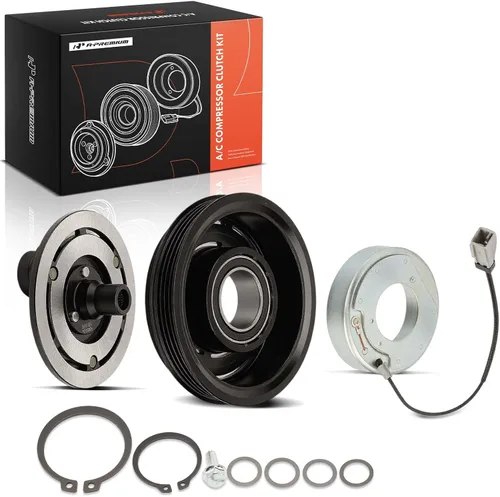 Vista 10 de A-Premium Kit de embrague de compresor de A/C para Subaru Impreza 2.0L 2.5L 2002-2007, apto para Subaru 9-2X 2.0L 2.5L 2005-2006