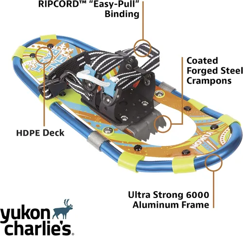Vista 3 de Yukon Charlie's Youth Aluminum Snowshoe