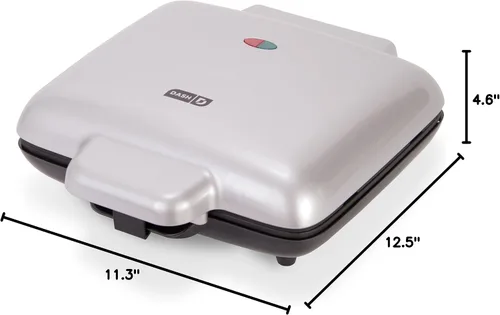 Vista 2 de DASH Máquina de gofres sin goteo: plancha para gofres de 1200 W + máquina para hacer gofres para gofres, hash browns o cualquier desayuno, almuerzo