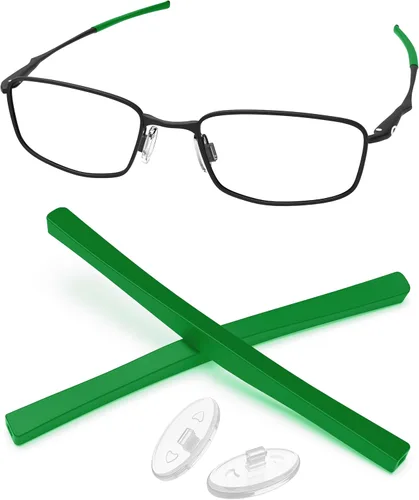 Vista 15 de Kits de goma de repuesto Piezas de nariz y auriculares para Oakley Casing OX3110/Clubface OX3102 Negro