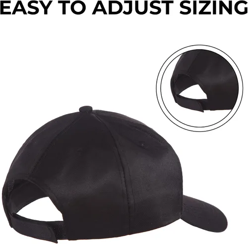 Vista 5 de Pop Fizz Designs Gorra de béisbol (Cuadrado Negro)