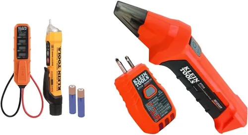 Vista 9 de Klein Tools Probador de voltaje NCVT3P + paquete de probador de salida GFCI RT250