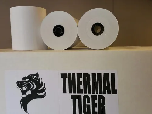 Vista 4 de Thermal Tiger Rollos de papel térmico de 3-1/8" x 230' hechos para la serie Star TSP2000, 50 (rollos/caja)